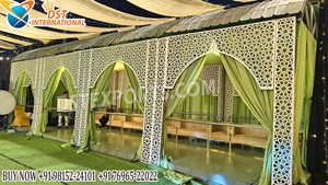 Colorful Laser Cut Wedding Photo Booth Panels for USA Elegant Moroccan Style <b>Backdrop</b> Frames High-End Wedding Photo Booth Panels - Product Image 5