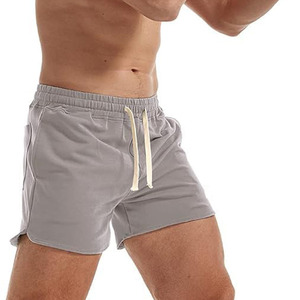 OEM Custom Logo Blank Fitness Joggers <b>Shorts</b> Fleece Gym Activewear French Terry 100% Cotton Sports Running Sweat <b>Shorts</b> for Men - Product Image 1
