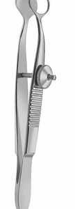 Forceps chirurgical ophtalmique professionnel Baird Chalazion à mâchoires ovales 8x12mm - Product Image 4
