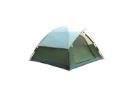 Tenda Dome Otomatis Polyester Lapis Ganda CAMPTOWN BJ-501 untuk 3-4 Orang, Satu Sentuhan, Keluarga, Musim Panas, Kemah, Tahan Air, Empat Musim