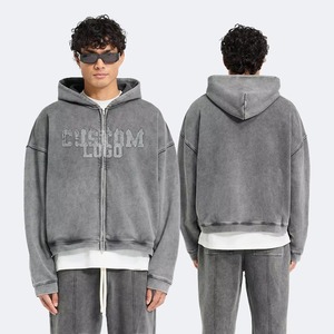 Ventes en gros de sweats à capuche personnalisés, faible MOQ, mélange coton-polyester, French Terry, OEM, ODM, marque privée, unisexe, fournisseur d'usine - Product Image 6