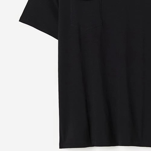 T-shirts noirs 50% coton 50% polyester, t-shirts personnalisés avec photo pour femmes et hommes, créez vos propres t-shirts tri-mélange - Product Image 5