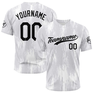 Maillot de baseball à manches courtes personnalisable de haute qualité - Séchage rapide, respirant, antibactérien, maille 100% polyester, unisexe adulte - Product Image 5