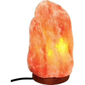 Lampe en sel rose de l'Himalaya, sel de roche naturel, sculptée à la main, veilleuse, prise EU/US, décoration d'intérieur - Product Image 3