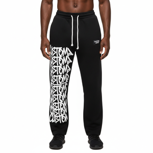 Pantalons de jogging personnalisés pour hommes, coupe slim, unis, pour entraînement sportif, course à pied et jogging. - Product Image 2