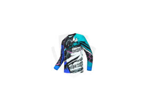 Jersey de Motocross Sublimado de Manga Larga, Ropa de Motociclismo Unisex para Adultos, Secado Rápido, Personalizado para Equipos, Protección UV - Product Image 3