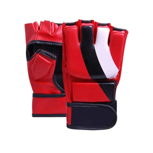 Guantes de Boxeo MMA de Cuero Talla Grande con Logotipos Personalizados, Cierre de Velcro que Absorbe la Humedad - Precios Razonables - Product Image 3