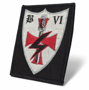 Parche Bordado con Escudo de Cruz Negra, Estilo Paracaídas DZ Drop Zone - Product Image 4