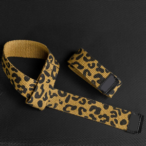 Fitness Lifting Straps 5mm <b>Padded</b> Durable Wrist Straps For Powerlifting Cotton Lifting Strap With Silicone <b>cheap</b> price OEM - Product Image 5