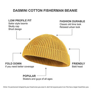 Vintage Ribbed Knit Beanie-Unisex Winter <b>Warm</b> <b>Hat</b> Soft Stretch Spandex/Cotton Minimalist Streetwear Essential - Product Image 5