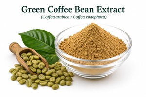 Extrait de Grains de Café Vert en Poudre, Extrait Végétal, Matière Première pour l'Alimentation et les Produits Alimentaires Santé - Product Image 2
