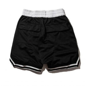 Shorts Bermuda Homme en Coton Bleu Marine, à Boutons, Taille Mi-Haute, à Carreaux, Unis, Vintage, Respirants, Non-tissés, Décontractés, Econex, Sportifs, à Devant Boutonné - Product Image 4