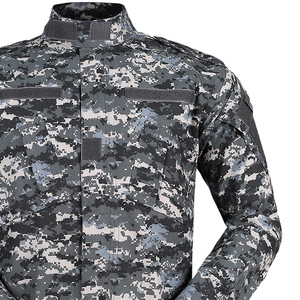 Uniforme formel camouflage imprimé numériquement pour homme, en polyester/coton ripstop durable et respirant, idéal pour l'entraînement en extérieur - Product Image 6