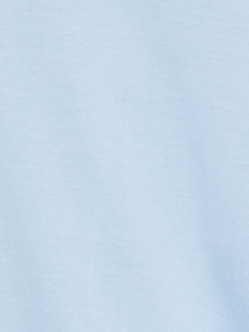 T-shirt en coton pour femme avec imprimé graphique cerise métallisé, épaules tombantes, bleu pastel clair – Fabricant de vêtements - Product Image 6