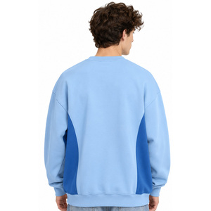 Sudadera de cuello redondo holgada y extragrande para hombre, de algodón y felpa, estilo urbano de invierno, marca de moda personalizada, producción directa de fábrica al por mayor - Product Image 4