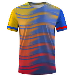Custom Print Your Brand Logo Sublimation Marathon 100% <b>Polyester</b> Quick Dry Running <b>Shirts</b> Custom Sport <b>Shirts</b> - Product Image 3