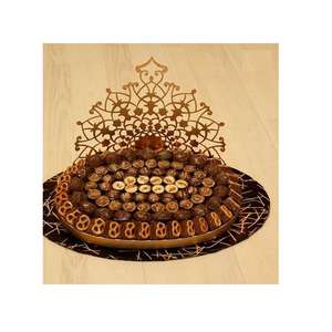 Bandeja de Servicio de Metal de Diseño Novedoso y Personalizada, Bandeja de Metal para Chocolate de la Mejor Calidad, Hecha a Mano a un Precio Competitivo - Product Image 3