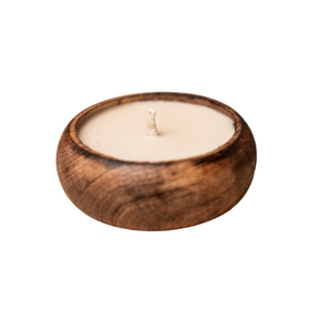 Bols à bougies en bois écologiques faits à la main, décoration d'intérieur, best-seller - Product Image 1