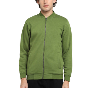 Custom Made <b>Men's</b> Cotton Varsity <b>Jacket</b> Zipper Bomber <b>Baseball</b> <b>Jackets</b> <b>Men</b> Customized Logo Sportswear Winter Outdoor Breathable - Product Image 1