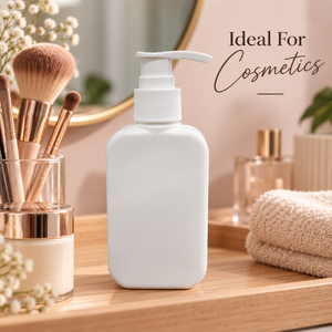 125ml HDPE Lotion <b>Pump</b> <b>Bottle</b> | Cosmetic Packaging Container for Lotion <b>Shampoo</b> Body Wash Skincare Haircare and Personal Care - Product Image 4