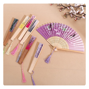 พัดลมไม้ไผ่พับได้ทำด้วยมือเป็นมิตรต่อสิ่งแวดล้อมสำหรับการส่งเสริมฤดูร้อน - Product Image 6