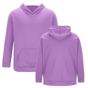 Ensemble de jogging 2-en-1 pour homme, haute qualité, coupe oversize, à capuche, uni, léger, manches longues, avec poches latérales, en molleton de coton - Product Image 4