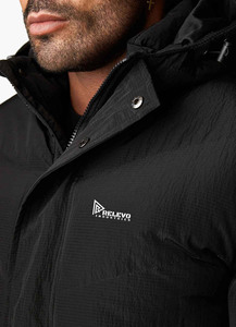 Factory Winter Down <b>Jacket</b> Customizable Garment Color Logo Fabric Outdoor <b>Long</b> Style <b>Men's</b> Thickened Coat - Product Image 3