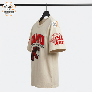 เสื้อยืดคอตตอนผู้ชาย FAMU รุ่นรักษ์โลก ทรงปกติ ผ้าเจอร์ซีย์ ระบายอากาศได้ดี ไม่ยับ ไม่เป็นขุย น้ำหนัก 300 กรัม คอกลม - Product Image 3