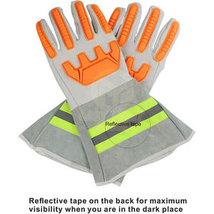 Gants de soudage en cuir de haute qualité fabriqués au Pakistan, vente en gros de gants de soudage résistants à la chaleur - Product Image 5