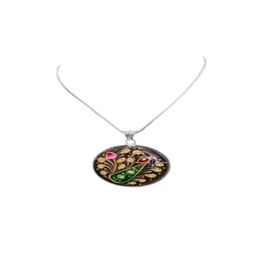 Colgante Doble con Dijes Naturales de Moda, Accesorio Elegante y con Estilo - Product Image 2