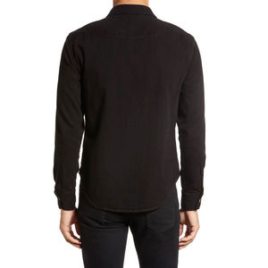 Camisa de Mezclilla de Algodón Oversize para Hombre, Nueva Colección, Tallas Grandes, Transpirable, Estampado Otoñal, Precios Económicos de Marca Privada - Product Image 4