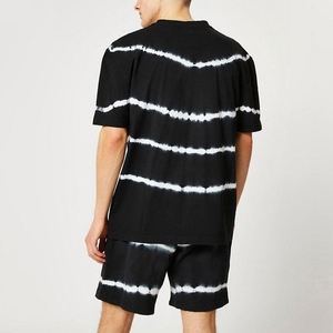Comfortable Men's T-Shirts and Shorts Sets Wholesale Customized Summer Men Short Sets High Quality Solid Color Professional Wear - Product Image 4