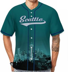 Maillot de baseball imprimé par sublimation numérique, chemise de baseball entièrement boutonnée, uniforme de baseball sublimé, maillot d'équipe - Product Image 3