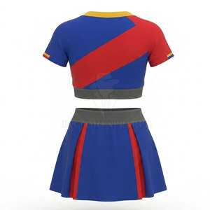 Uniforme Deportivo de Moda para Animadoras, para Espectáculos, Desfiles y Juegos, Transpirable, Suave y Resistente - Product Image 2