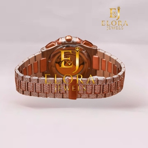 Montre en diamant moissanite pour homme la plus vendue pour les acheteurs internationaux, les distributeurs de bijoux et les entreprises d'accessoires de mode - Product Image 3