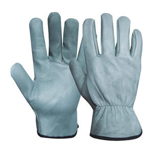 Guantes de Jardinería de Cuero, Guantes Agrícolas con Certificación CE, Uso Diario, Trabajo de Construcción, Logotipo Personalizado, Entrega Rápida - Product Image 1