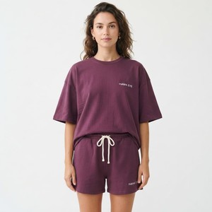 Wholesale Good Fabric Women <b>Twin</b> <b>Set</b> New Quality Matching Oversized Printed Top and Short For Ladies Best For Daily Wear - Product Image 1