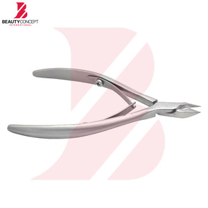 Latest Silver Color Durable Highest Quality With Extra Sharp Blade 7mm Tip Cuticle Nail Nipper For Beauty Hand Care Use - Product Image 2