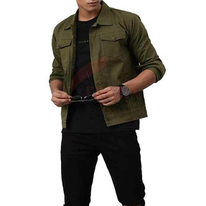 Top Selling Winter Oversized Custom Made Men Jeans <b>Jacket</b> 100% Cotton Latest Design Cheap Price - Product Image 2