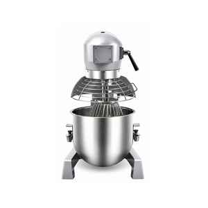 Electric Planetary Mixer for Bakery <b>with</b> Digital Control Child Lock <b>Plug</b> & Play Sliding Door 300W 10 Liter - Product Image 1