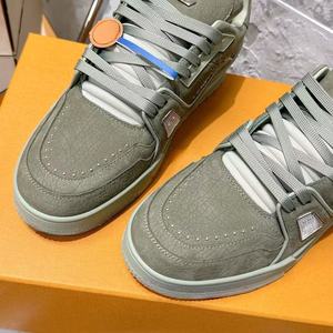 Zapatillas Deportivas Retro Nuevas para Hombre y Mujer, Zapatillas de Skate Casuales, Malla de Cuero Genuino, Flexibles, de Alta Calidad y Lujo - Product Image 3