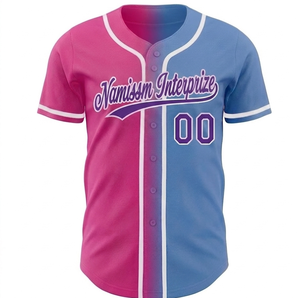 Maillot de baseball USA Australie, couleur personnalisée, look sportif vintage, logo d'équipe personnalisé, design coupe athlétique - Product Image 2