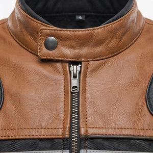 Latest Design Premium Quality Motorbike <b>Buffalo</b> Leather <b>Jacket</b> Wholesale Windproof Customized Motorbike <b>Jacket</b> Racing Gear New - Product Image 4