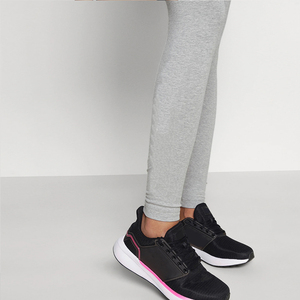 Leggings de yoga professionnels pour femmes, taille haute, couleur unie, longueur intégrale, sans couture, élastiques, pour le fitness et la course à pied - Product Image 4