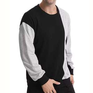Men's High Quality Breathable Solid Pullover Sweatshirt Custom Fleece Crewneck Street Wear Winter Polyester/Cotton Material - Product Image 4