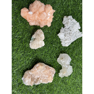 Natural Mixed Indian Mineral <b>Cluster</b> Lot Decorative <b>Crystals</b> for Wholesale Supply - Product Image 3
