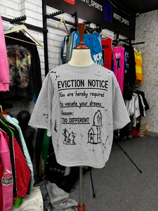 เสื้อยืดโอเวอร์ไซส์ลายกราฟิก ผ้าฝ้าย 100% เสื้อสตรีทแวร์สั่งทำพิเศษ ทรงหนา ไหล่ตก พิมพ์ลาย DTG สำหรับทุกเพศ - Product Image 5