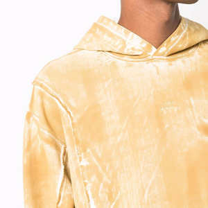 Sweat à capuche oversize pour homme 100% coton molletonné, streetwear d'automne, fermeture éclair intégrale, vierge et personnalisable, vente en gros OEM - Product Image 4