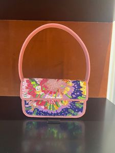 Bohemian Handmade Beaded <b>Sequin</b> Shoulder <b>Bag</b> Women Colorful Floral Evening Clutch Vintage Party Y2K Handbag Craftera Exports - Product Image 2