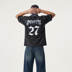 เสื้อยืดโอเวอร์ไซส์ผู้ชาย ผ้าฝ้าย ทรงหลวม ไหล่ตก แขนสั้น สไตล์สตรีทแวร์ ใส่ได้ทุกวัน สบายๆ พิมพ์ลายกราฟิก เสื้อโอเวอร์ไซส์ทรงบ็อกซี่สำหรับผู้ชาย - Product Image 5